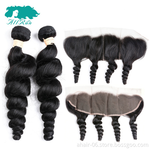Drop ship virgin 100% loose human hair bulk extension